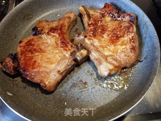 迷迭香煎猪扒的做法步骤:6