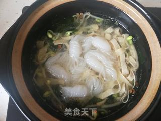 酸辣魔芋海带汤的做法步骤:8