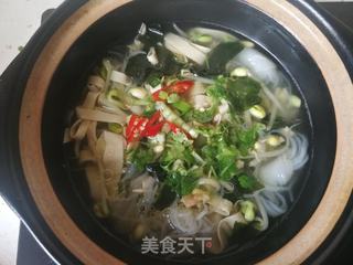 酸辣魔芋海带汤的做法步骤:10