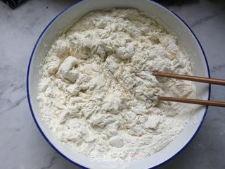 韭菜木耳鸡蛋粉条包的做法步骤:3