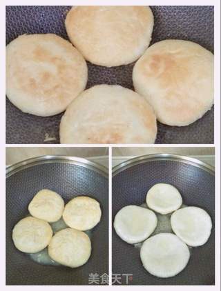 自制半发面油酥饼的做法步骤:4