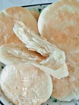 自制半发面油酥饼的做法步骤:5