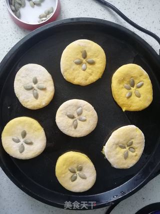 南瓜发饼的做法步骤：5