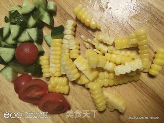 面包火腿沙拉的做法步骤：3