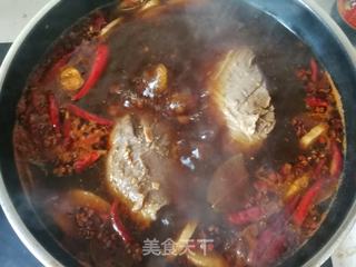 辣卤牛肉的做法步骤:10