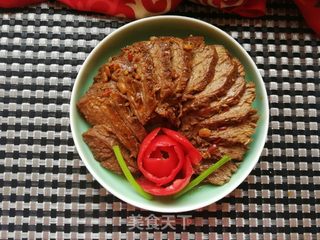 辣卤牛肉的做法步骤:17