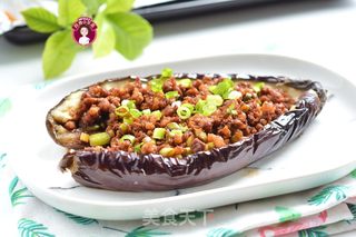 烤肉末茄子的做法步骤:10