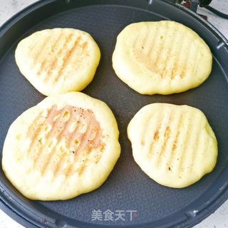 玉米面全麦粉发面夹馍的做法步骤:16