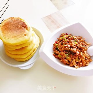 玉米面全麦粉发面夹馍的做法步骤:19