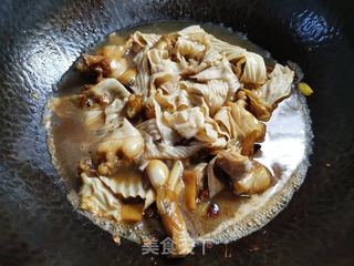 紫苏牛蛙豆皮的做法步骤:8