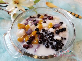 香芋波霸芋圆的做法步骤:20
