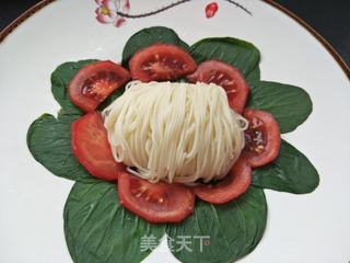 蔬菜凉拌面的做法步骤:6