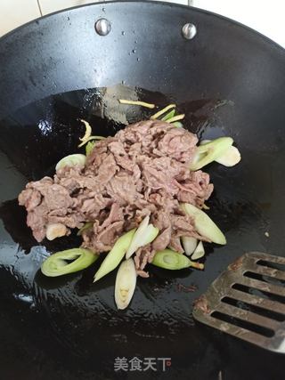 葱爆羊肉的做法步骤:10