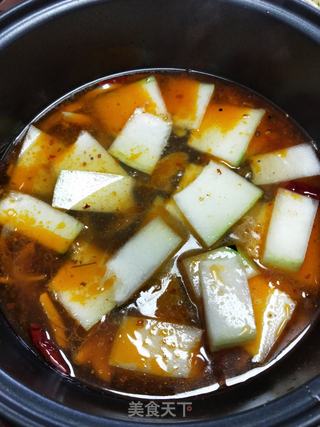猪杂蔬菜锅的做法步骤:9