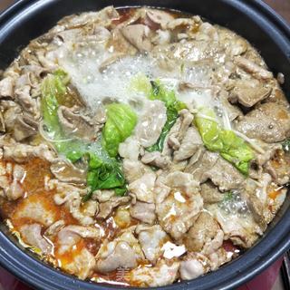 猪杂蔬菜锅的做法步骤:16