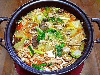 猪杂蔬菜锅的做法步骤:18