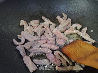 杭椒牛柳的做法步骤:4