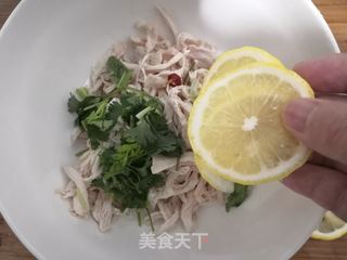 开胃柠檬鸡的做法步骤:20