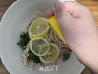 开胃柠檬鸡的做法步骤:21
