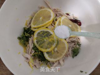 开胃柠檬鸡的做法步骤:22