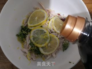 开胃柠檬鸡的做法步骤:23