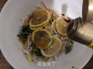 开胃柠檬鸡的做法步骤:24