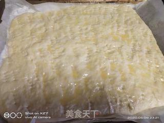 香葱肉松面包的做法步骤:7