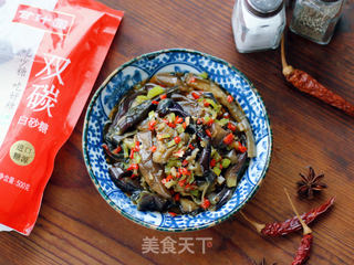 手撕茄子的做法步骤:7