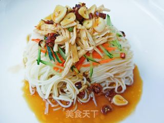 鸡丝凉面的做法步骤:10