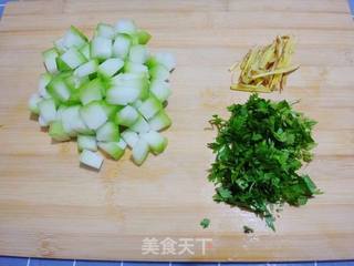 鸭肉冬瓜粥的做法步骤:6