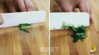 贝柱翡翠羹的做法步骤：3