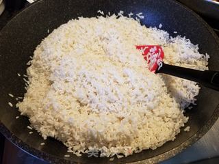 生炒糯米饭的做法步骤:11