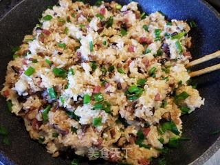 生炒糯米饭的做法步骤:19
