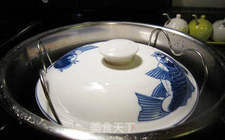 金银花炖鸡汤的做法步骤:7