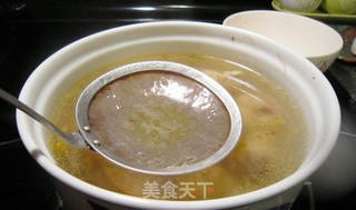 金银花炖鸡汤的做法步骤:8