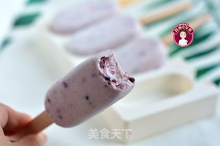 酸奶奶酪树莓雪糕的做法步骤:7
