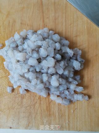 西葫芦虾仁全麦蒸饺的做法步骤:3
