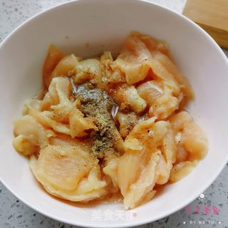 锅包肉(鸡肉版)的做法步骤:3