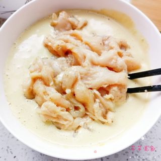 锅包肉(鸡肉版)的做法步骤:7