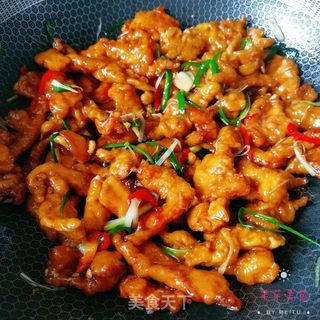 锅包肉(鸡肉版)的做法步骤:20