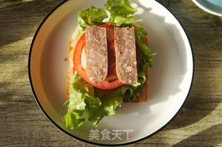 早餐:牛奶玉米三明治的做法步骤:4