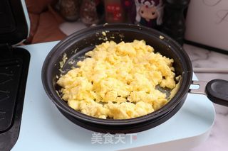 滑蛋芝士三明治的做法步骤:6