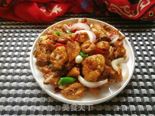 干煸鸡块的做法步骤:18