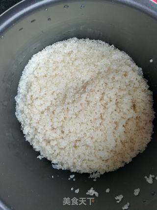 蚕豆腊肠菜饭的做法步骤:4