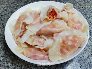 白里透红~西红柿鸡蛋水饺的做法步骤:11