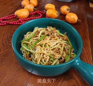 鸡蛋酱拌面的做法步骤:10