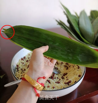 红豆碱粽的做法步骤:5