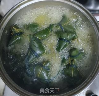 红豆碱粽的做法步骤：21