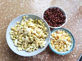 玉米红豆豆浆的做法步骤：1