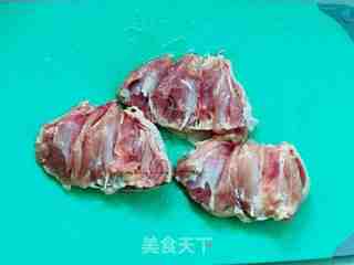 蜜汁鸡卷的做法步骤:2